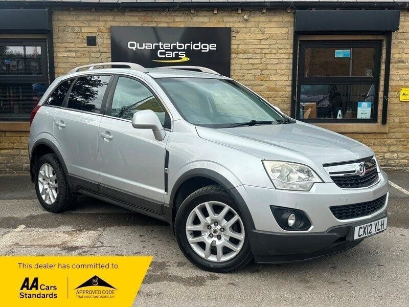 Silver Used 2012 Vauxhall Antara SUV | £3,100 (Fair price) - Image 1/4