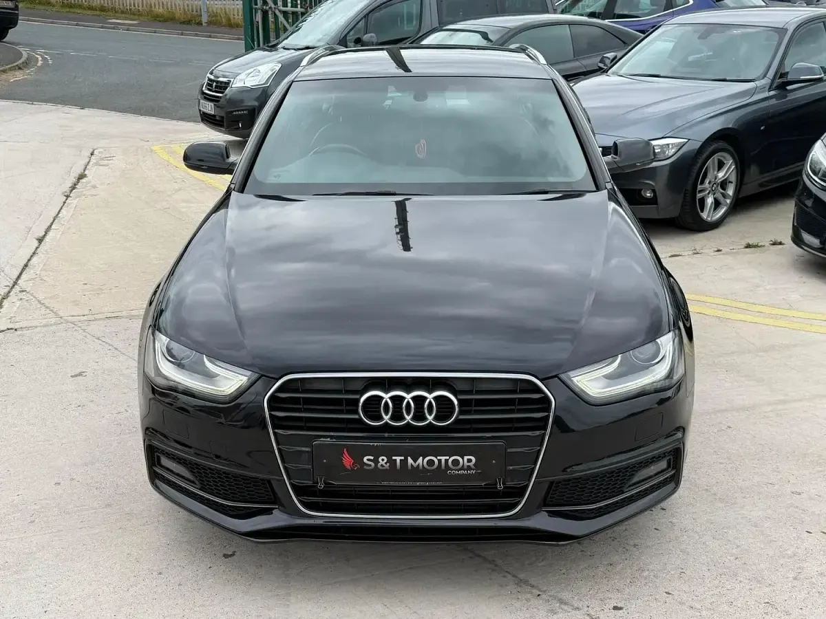 Used Audi A4 S-Line 143 HP (105 kW) 2013 Black Estate