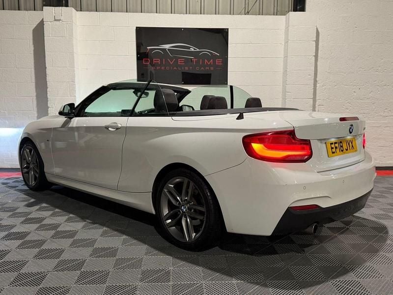 Used BMW 218 M Sport 2018 White Cabriolet