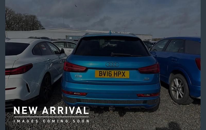 Used Audi Q3 S-line plus 180 HP (132 kW) 2016 Blue SUV