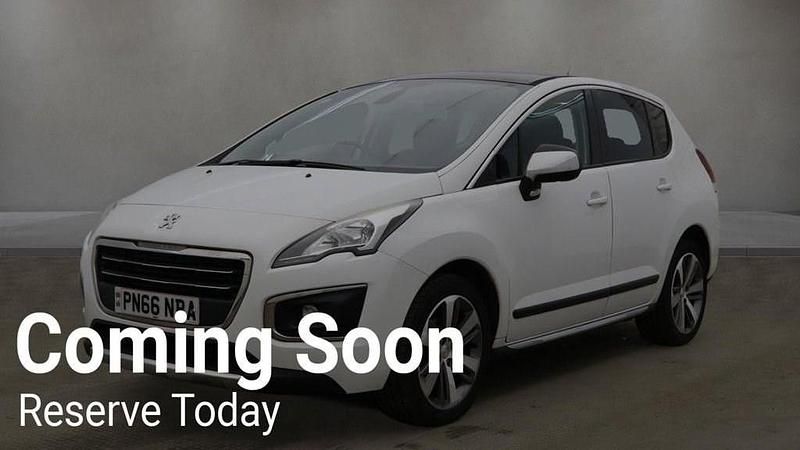 Used Peugeot 3008 Allure 120 HP (88 kW) 2016 White SUV
