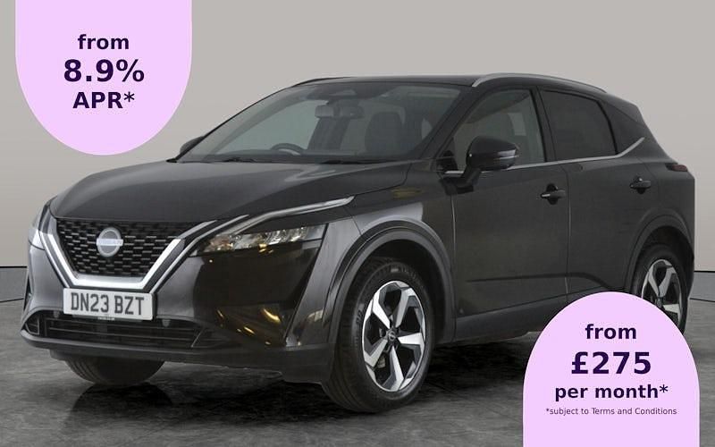Black Used 2022 Nissan Qashqai N-Connecta SUV | £19,258 (Fair price) - Image 1/2