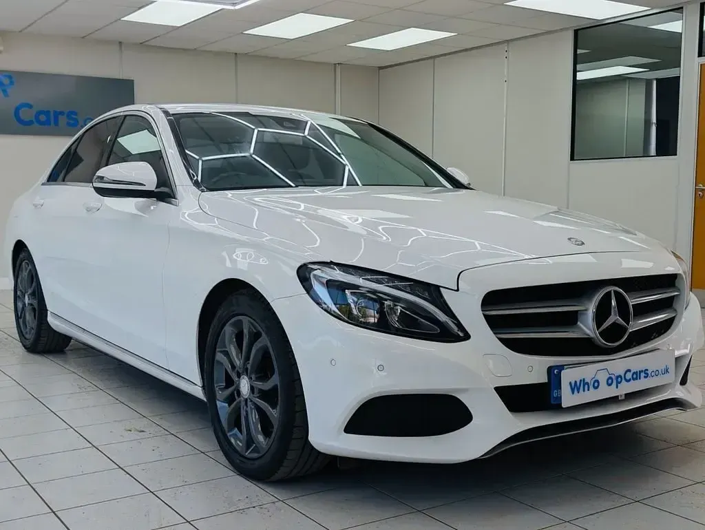 Käytetty Mercedes C220 2017 Valkoinen Sedan