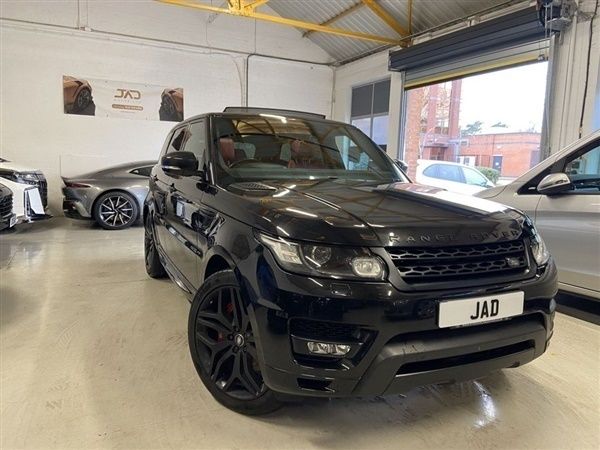 Black Used 2017 Land Rover Range Rover Sport HSE Dynamic SUV | £19,990 (Good price) - Image 1/1