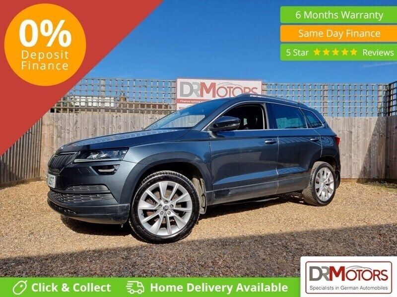 Grey Used 2018 Skoda Karoq SE L SUV | £9,440 (Super price) - Image 1/4