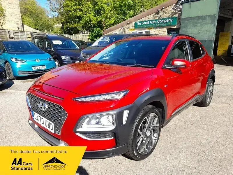 Used Hyundai Kona Premium 141 HP (103 kW) 2020 Red SUV