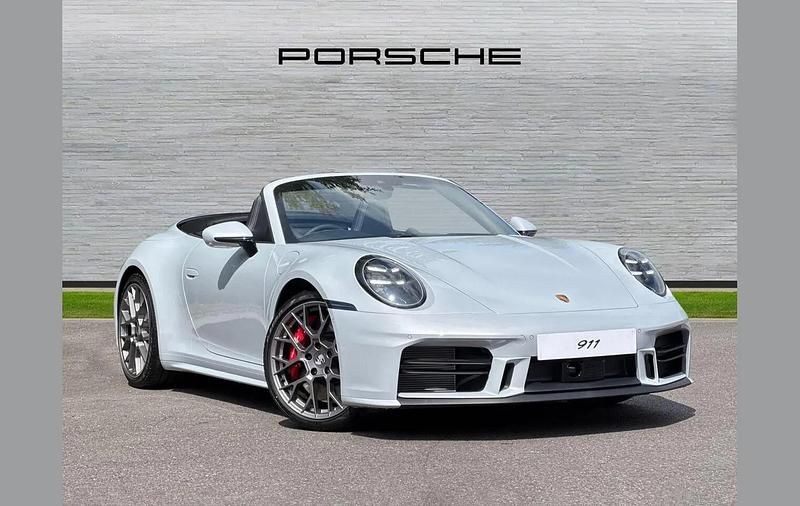 Grey Used 2025 Porsche 911 Cabriolet | £139,950 (Expensive) - Image 1/4