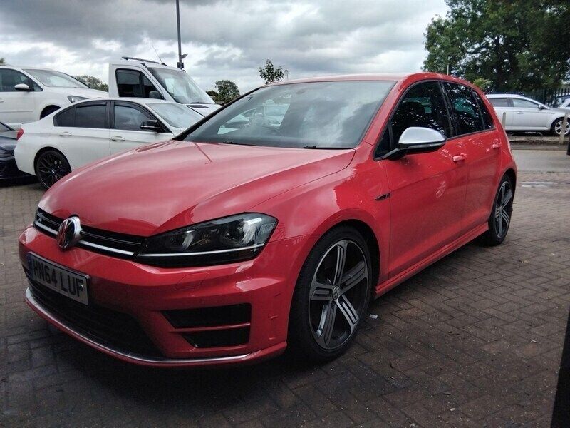 Red Used 2014 VW Golf VII R Hatchback | £11,989 (Fair price) - Image 1/4