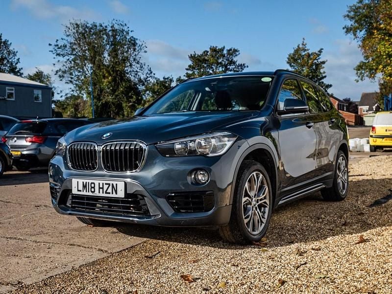 Used BMW X1 Sport Line 192 HP (141 kW) 2018 Grey SUV