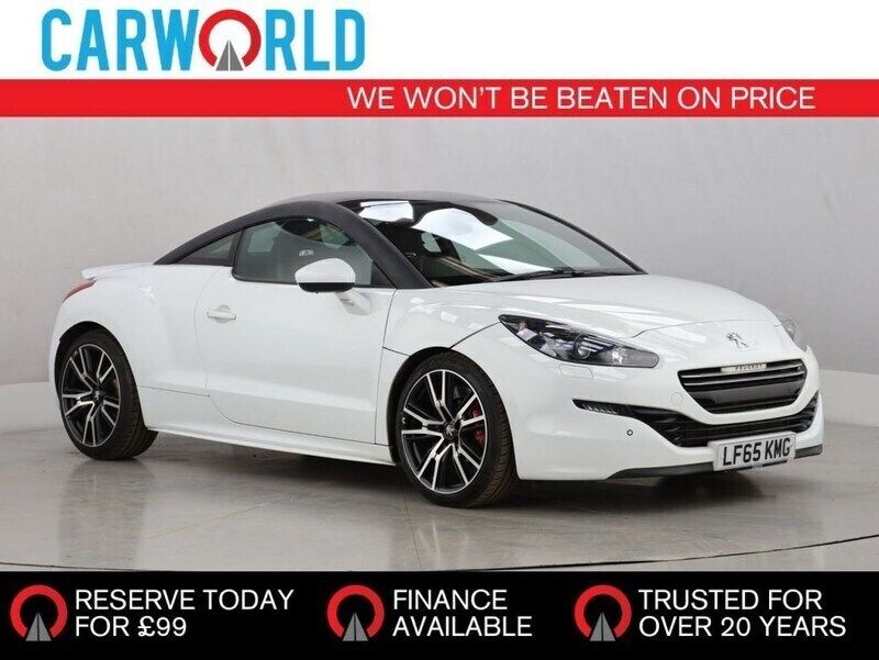 White Used 2015 Peugeot RCZ Coupe | £9,800 - Image 1/3