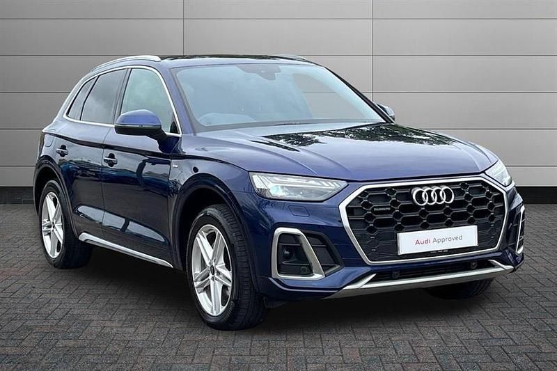 Used Audi Q5 S-Line 265 HP (194 kW) 2023 Blue SUV