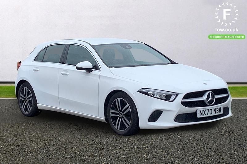Used Mercedes A180 116 HP (85 kW) 2020 White Hatchback