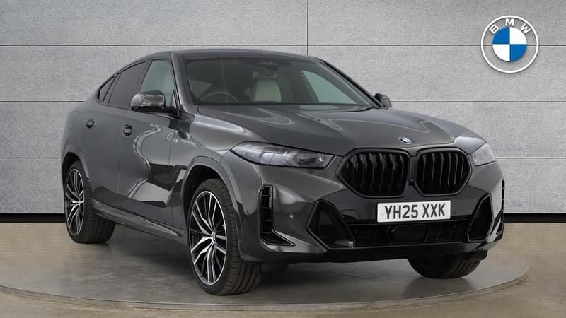 Grey Used 2025 BMW X6 M Sport SUV | £72,650 (Expensive) - Image 1/4
