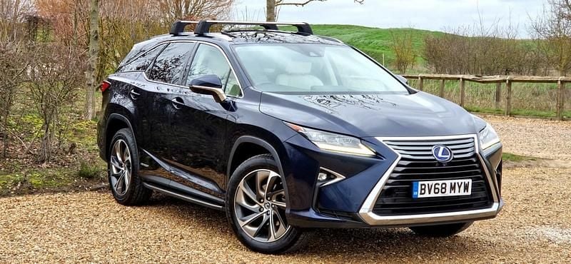 Used Lexus RX450hL 2018 Blue Estate