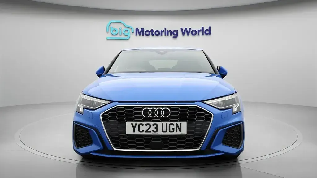 Used Audi A3 Sportback S-Line 110 HP (80 kW) 2023 Blue Hatchback