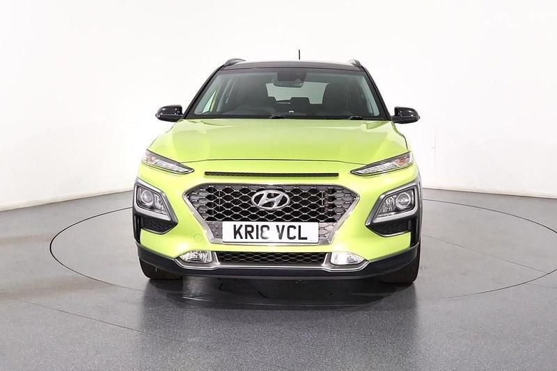 Used Hyundai Kona Premium 2018 Yellow SUV