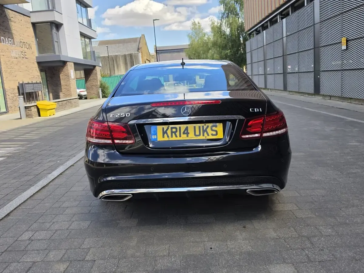 Used Mercedes E250 AMG 2014 Black Coupe