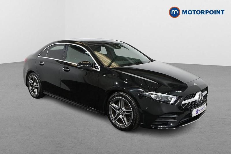 Black Used 2019 Mercedes A250 AMG Line Premium Plus Sedan | £20,999 (Expensive) - Image 1/4