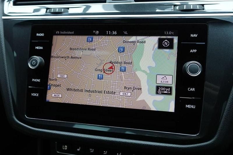 Used VW Tiguan R-line 150 HP (110 kW) 2019 Silver SUV