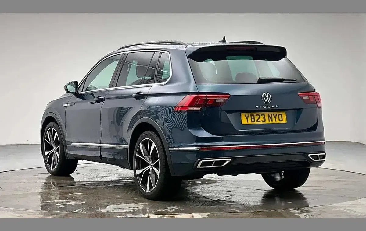 Used VW Tiguan R-line 150 HP (110 kW) 2023 Blue SUV