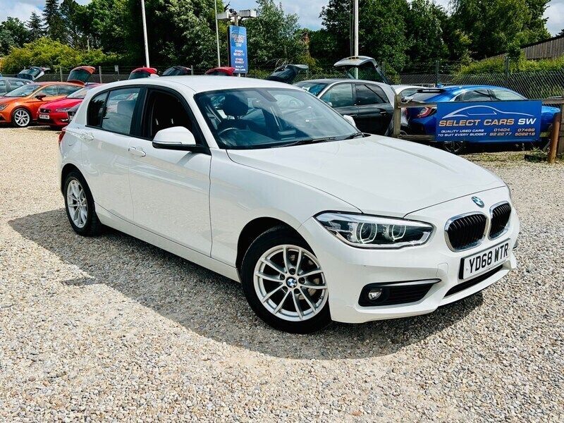 White Used 2018 BMW 116 Comfort Edition Hatchback | £9,995 (Fair price) - Image 1/4