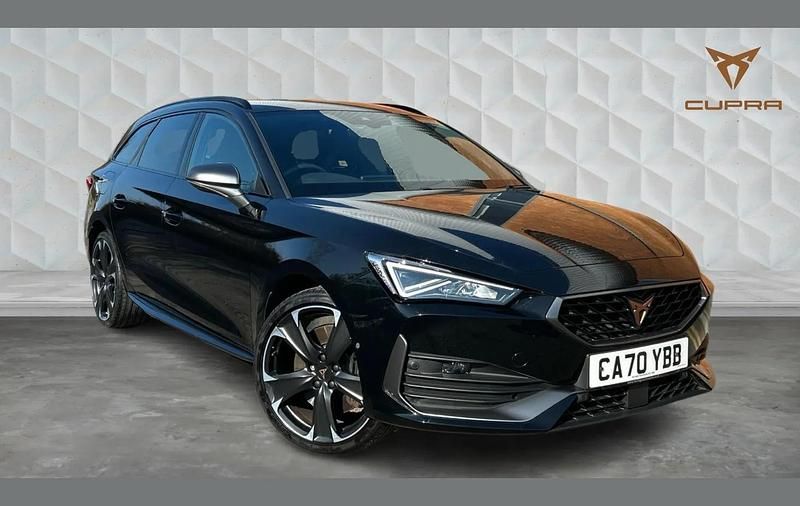 Used Seat Leon ST CUPRA 241 HP (177 kW) 2020 Black Estate