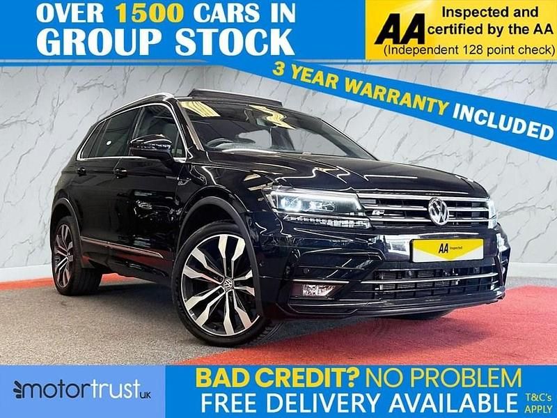 Used VW Tiguan R-line 240 HP (176 kW) 2019 Black SUV