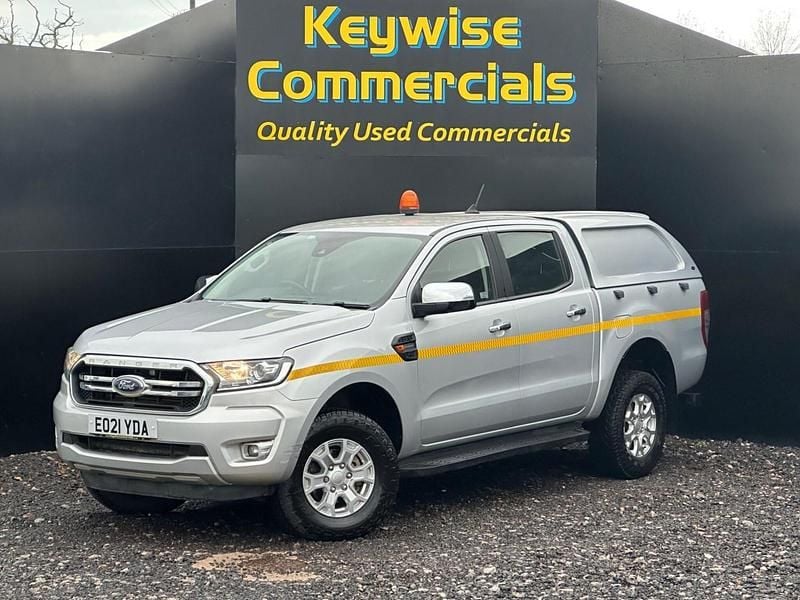 Silver Used 2021 Ford Ranger XLT Pickup | £14,490 (Fair price) - Image 1/2