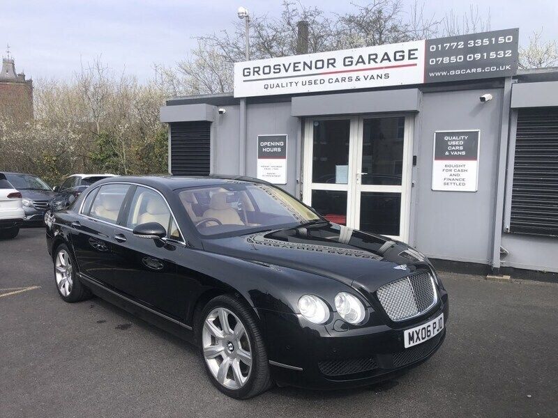 Black Used 2006 Bentley Continental Flying Spur Sedan | £16,995 (Fair price) - Image 1/4