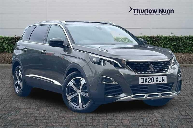 Grey Used 2020 Peugeot 5008 GT-line MPV | £22,649 (Fair price) - Image 1/4