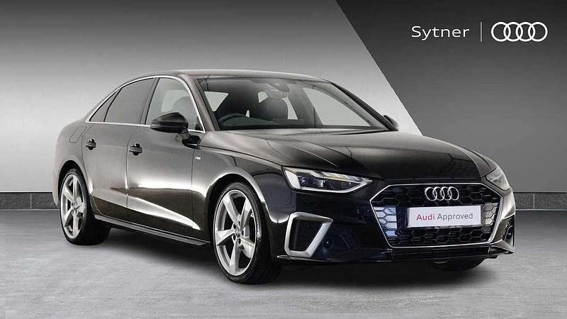 Black Used 2020 Audi A4 S-Line Sedan | £19,750 (Good price) - Image 1/4