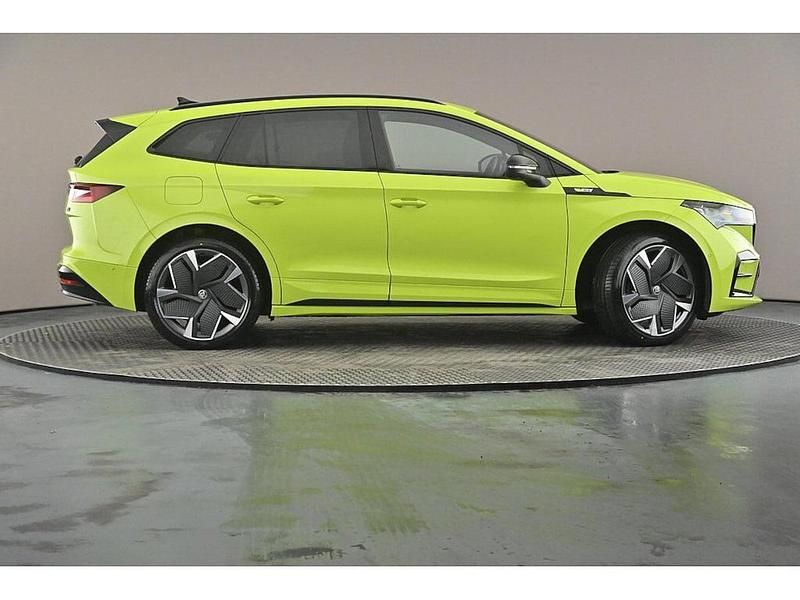 Used Skoda Enyaq iV vRS 161 kW (220 HP) 2023 Hyper green SUV