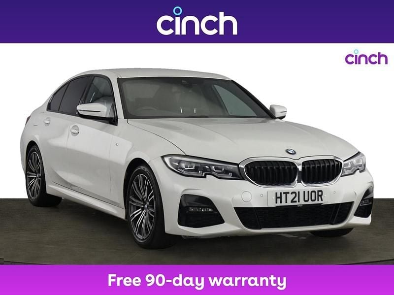 White Used 2021 BMW 320 M Sport Sedan | £22,249 (Good price) - Image 1/3