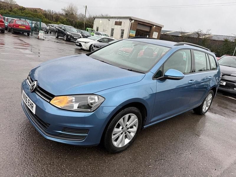 Used VW Golf VII SE 2016 Blue Estate