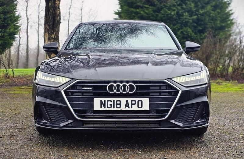 Used Audi A7 Sportback S-Line 286 HP (210 kW) 2018 Black Hatchback