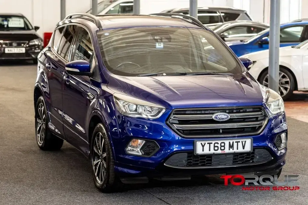 Used Ford Kuga ST-Line 180 HP (132 kW) 2018 Blue SUV