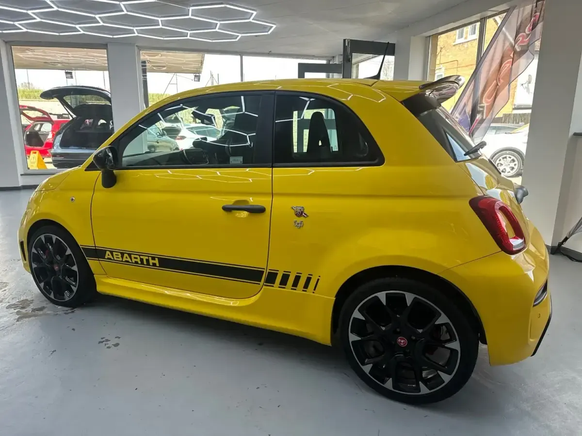 Used Abarth 595 Competizione 180 HP (132 kW) 2017 Modena yellow Hatchback