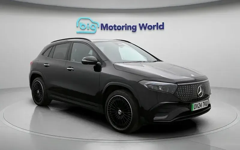 Used Mercedes EQA350 AMG line 214 kW (292 HP) 2024 Black SUV