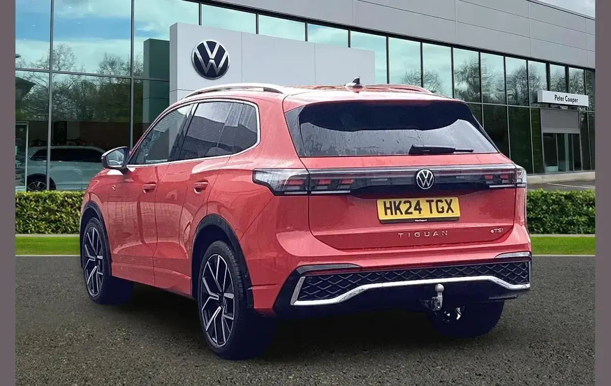 Used VW Tiguan R-line 147 HP (108 kW) 2024 Red SUV