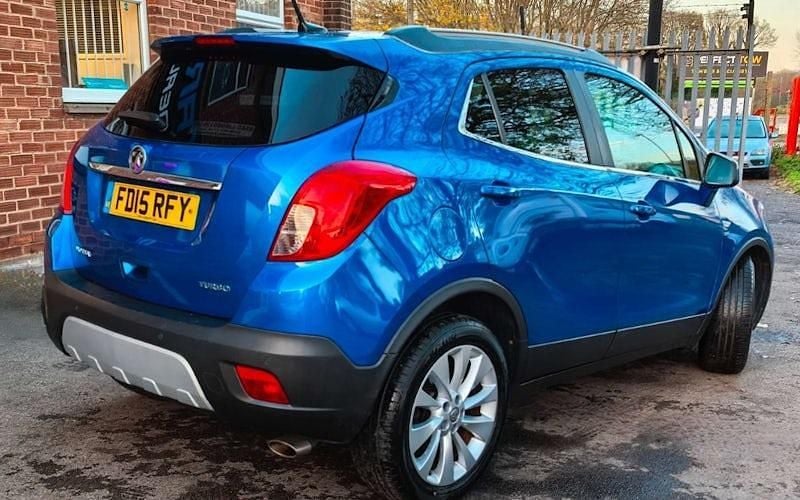 Used Vauxhall Mokka 140 HP (102 kW) 2015 Blue SUV