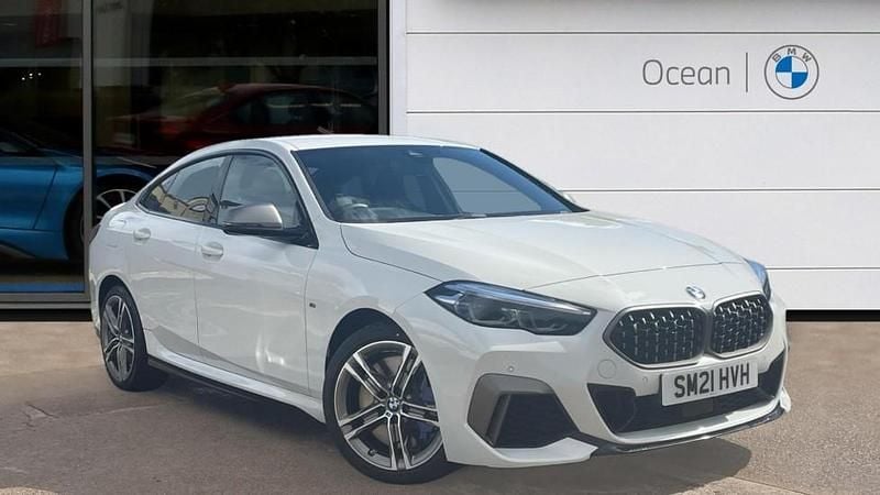 Used BMW M235 Comfort Edition 306 HP (225 kW) 2021 Alpine white  Coupe