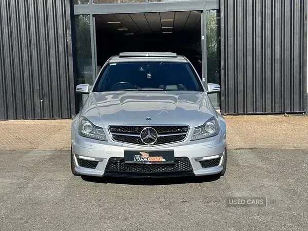 Used Mercedes C63 AMG 2013 Silver Sedan