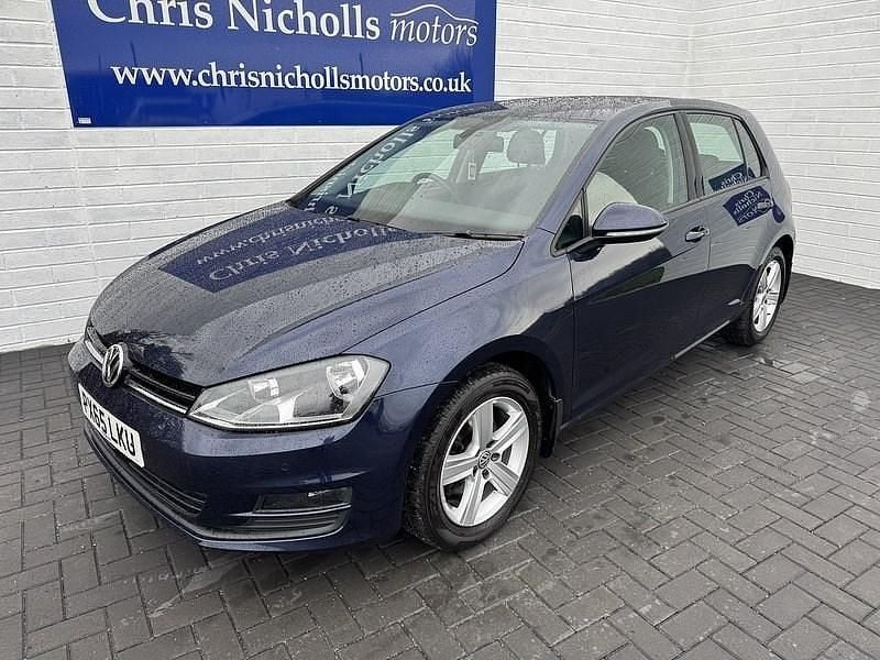Blue Used 2015 VW Golf VII Match Hatchback | £10,495 (A bit pricey) - Image 1/4