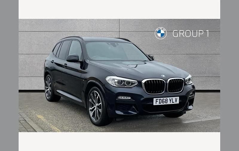 Used BMW X3 M Sport 184 HP (135 kW) 2019 Black SUV