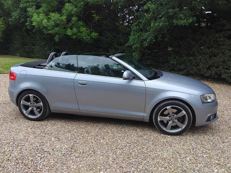 Silver Used 2009 Audi A3 Cabriolet S-Line Cabriolet | £2,500 (Fair price) - Image 1/4