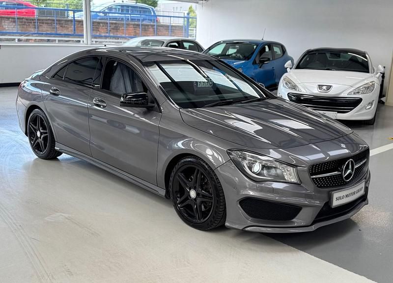 Grey Used 2016 Mercedes CLA220 AMG Sedan | £10,495 (Fair price) - Image 1/4