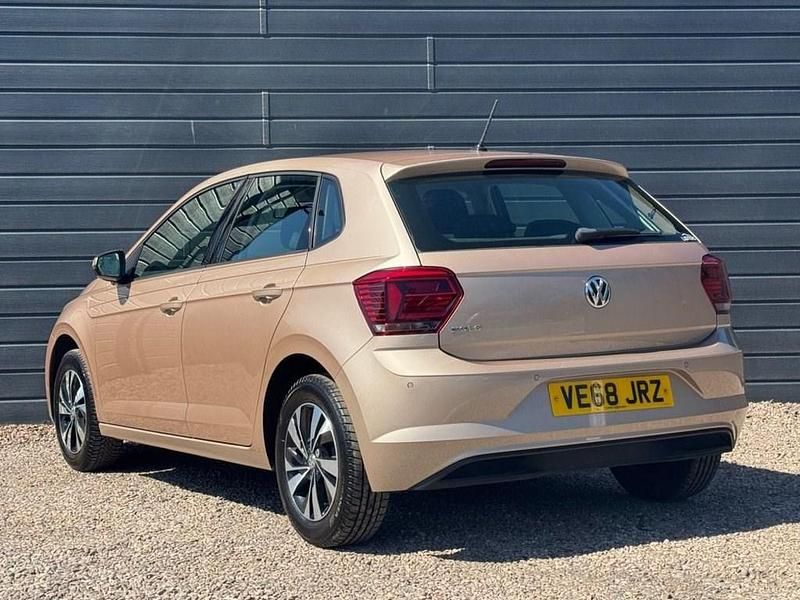 Used VW Polo SE 95 HP (69 kW) 2019 Beige Hatchback