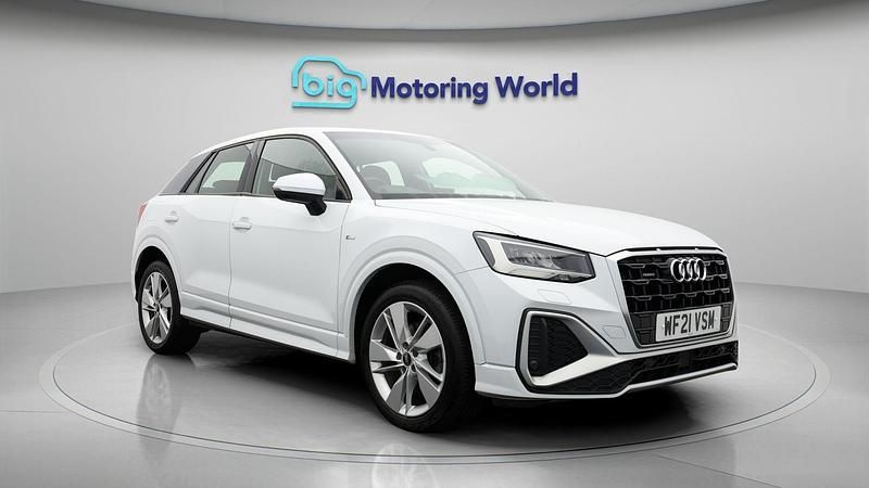 White Used 2021 Audi Q2 S-Line SUV | £19,700 (Good price) - Image 1/4