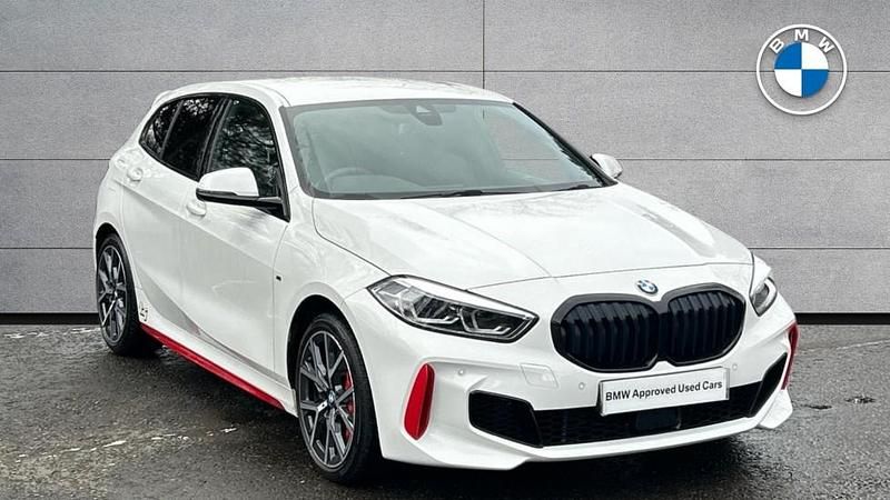 Used BMW 128 Shadowline 265 HP (194 kW) 2022 White Hatchback