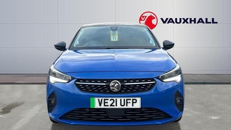 Used Vauxhall Corsa-e Elite 100 kW (136 HP) 2021 Blue Hatchback